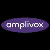 A photo of the Amplivox logo